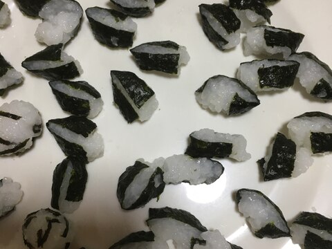 離乳食 手づかみ 包丁いらず簡単海苔巻き